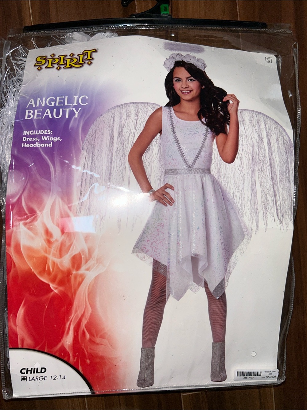 Large kids Angel Halloween / nativity costume